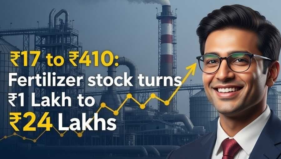Fertilizer Stock Made 1 Lakh To 24 Lakh
