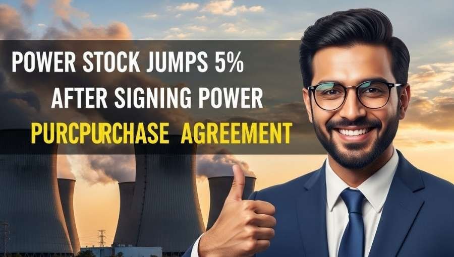 Power Stock Jump 5 Percente With Purchase Agreement