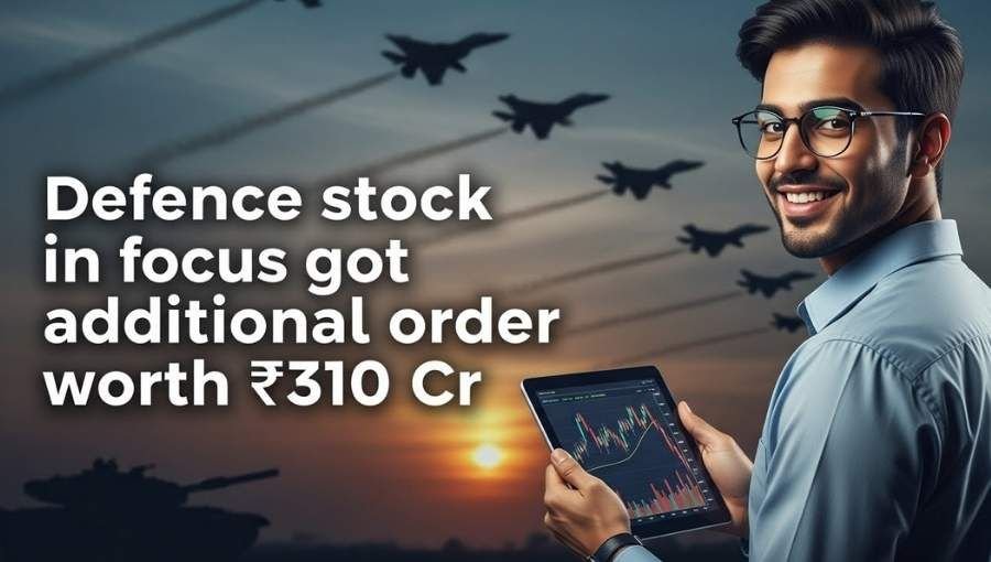Defence stock in focus Got 310 Cr order