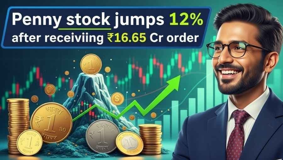 Penny stock jump 12 Percente got 16 Cr order